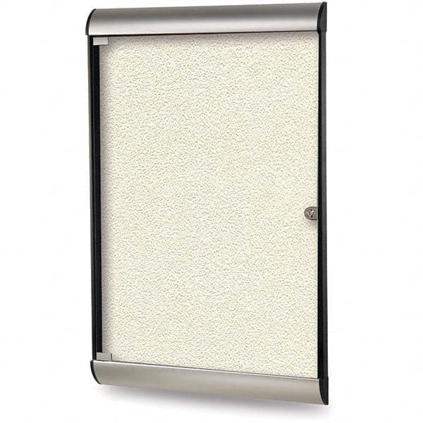 Ghent - Cork Bulletin Boards Style: Enclosed Bulletin Board Color: Ivory - A1 Tooling