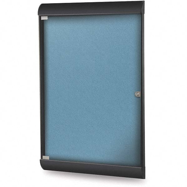 Ghent - Cork Bulletin Boards Style: Enclosed Bulletin Board Color: Ocean - A1 Tooling