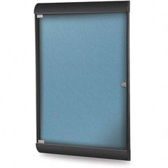 Ghent - Cork Bulletin Boards Style: Enclosed Bulletin Board Color: Ocean - A1 Tooling