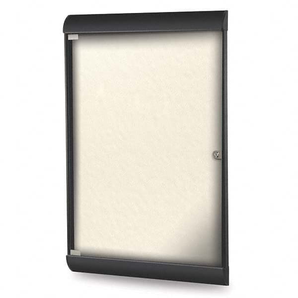 Ghent - Cork Bulletin Boards Style: Enclosed Bulletin Board Color: Ivory - A1 Tooling