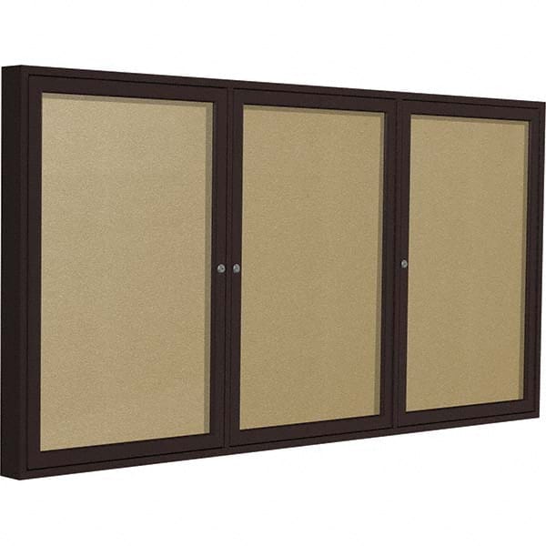 Ghent - Cork Bulletin Boards Style: Enclosed Outdoor Bulletin Board Color: Caramel - A1 Tooling