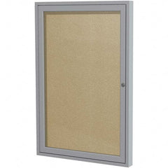 Ghent - Cork Bulletin Boards Style: Enclosed Outdoor Bulletin Board Color: Caramel - A1 Tooling