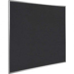 Ghent - Cork Bulletin Boards Style: Recycled Rubber Tack Bulletin Board Color: Black - A1 Tooling