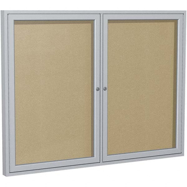 Ghent - Cork Bulletin Boards Style: Enclosed Outdoor Bulletin Board Color: Caramel - A1 Tooling