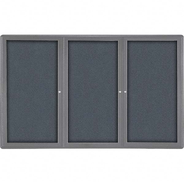 Ghent - Cork Bulletin Boards Style: Enclosed Fabric Bulletin Board Color: Gray - A1 Tooling