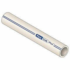 Mueller Industries - 0.862" ID x 1-1/8" OD, 100' Long, PEX-A Tube - Natural with Blue Print, 100 Max psi - A1 Tooling