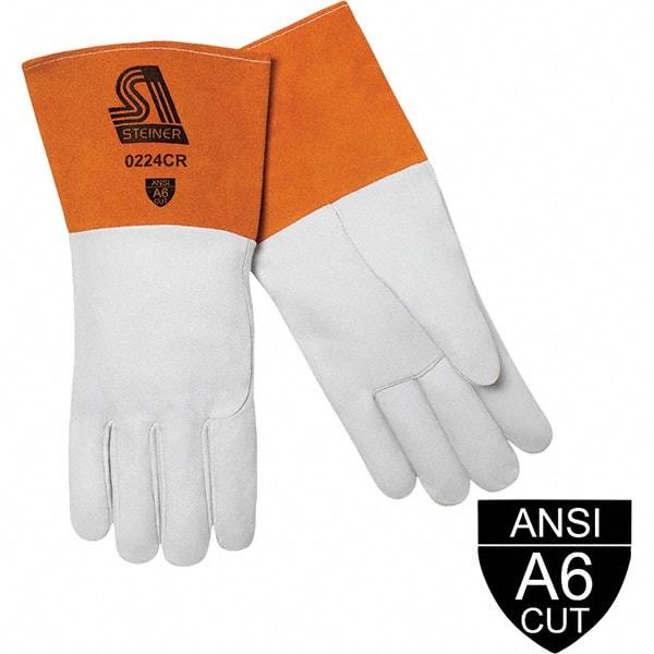 Steiner - Welder's & Heat Protective Gloves Type: Welding Glove Size: Medium - A1 Tooling