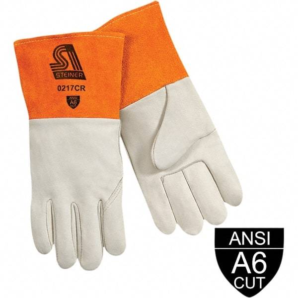 Steiner - Welder's & Heat Protective Gloves Type: Welding Glove Size: Medium - A1 Tooling