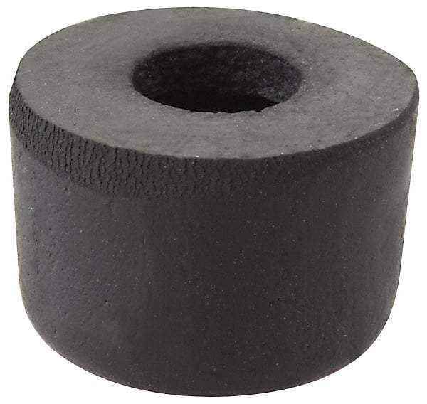 De-Sta-Co - 0.6299" Max Diam, 1/4-2 Thread, Neoprene, Slip On, Round End, Clamp Spindle Assembly Replacement Cap - For 1/4" Diam Hex Head Spindle, 0.44" OAL, 2.50" Hole Diam - A1 Tooling