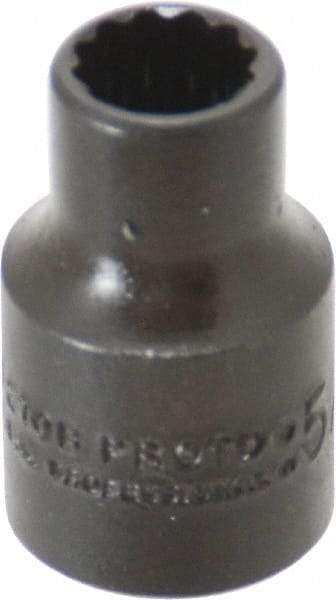 Proto - 5/16", 3/8" Drive, Standard Hand Socket - 12 Points, 1-3/32" OAL, Alloy Steel, Black Finish - A1 Tooling