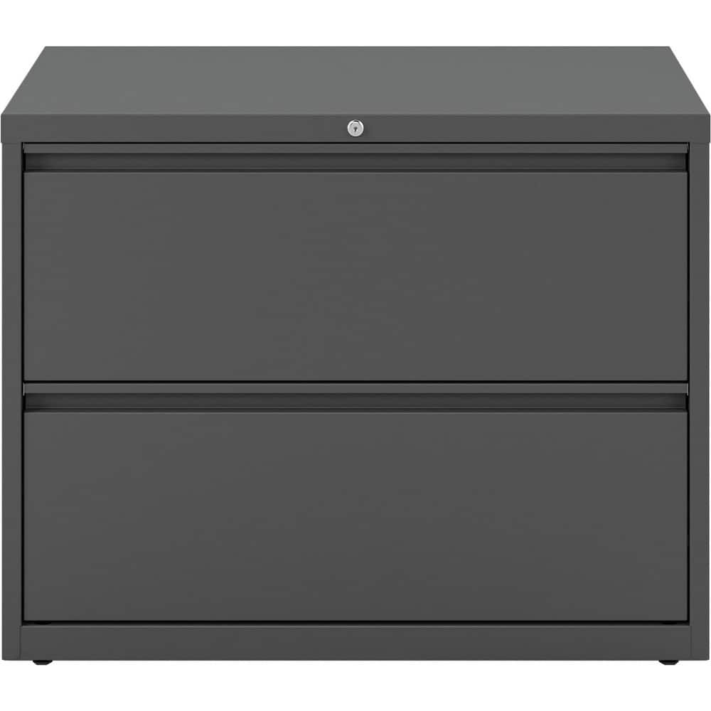 File Cabinets & Accessories; File Cabinet Type: Horizontal; Color: Charcoal; Material: Steel; Number Of Drawers: 2.000