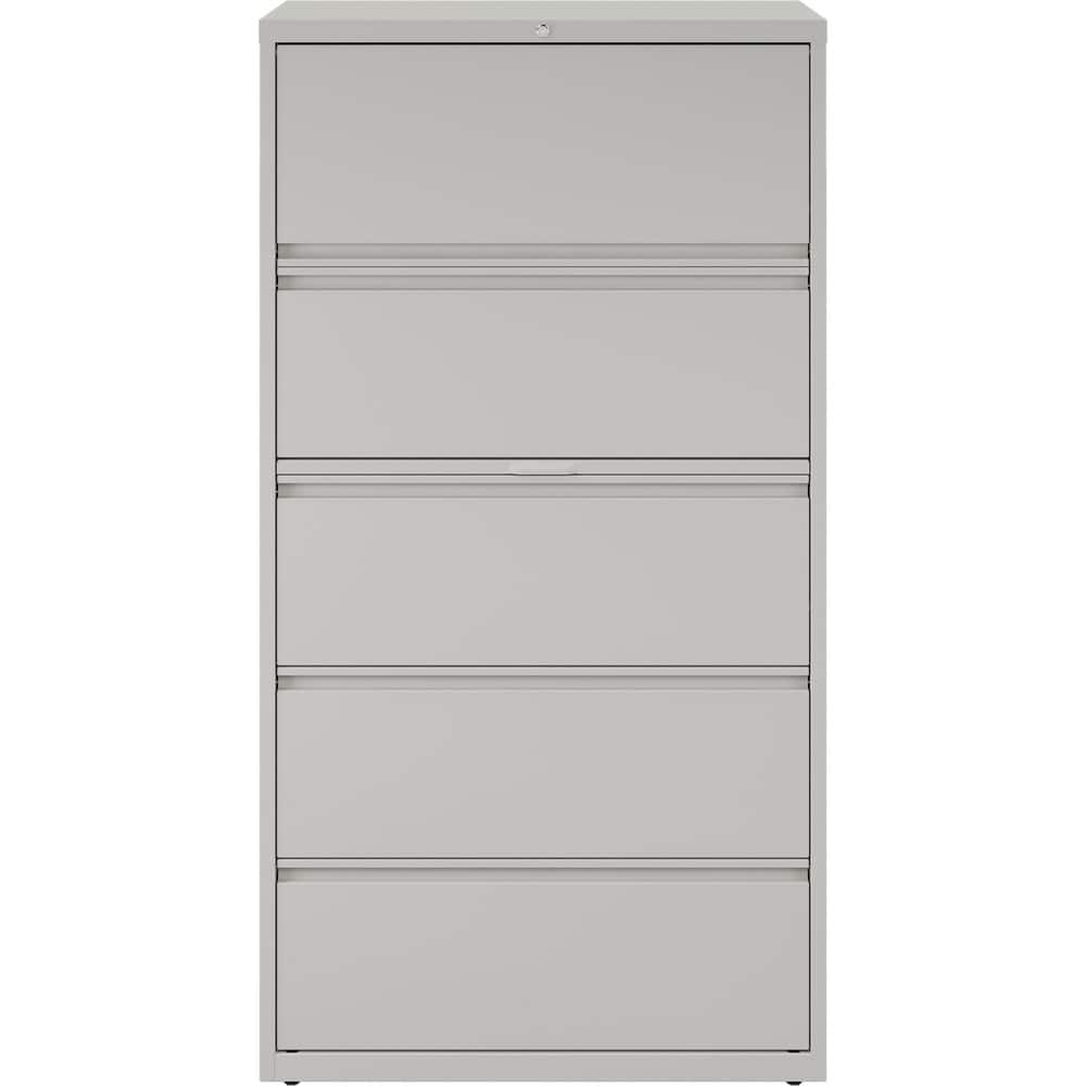 File Cabinets & Accessories; File Cabinet Type: Horizontal; Color: Light Gray; Material: Steel; Number Of Drawers: 5.000