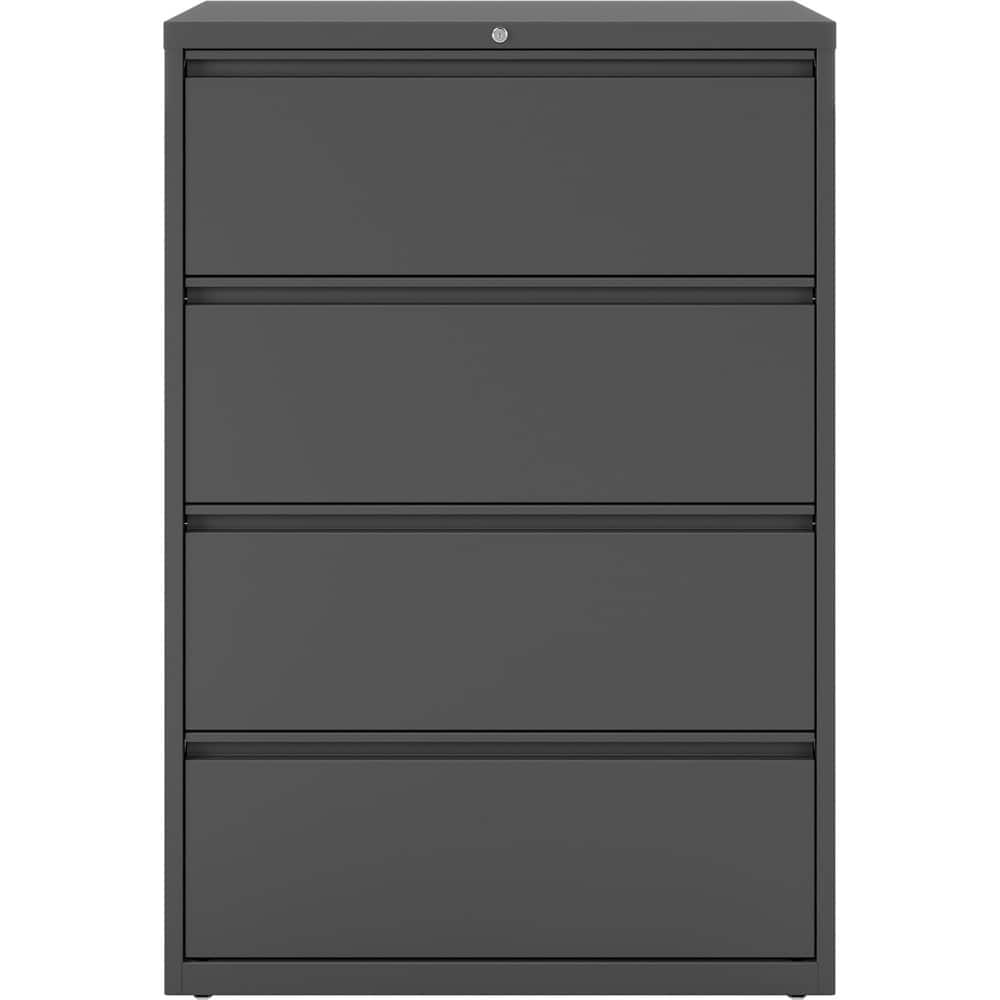 File Cabinets & Accessories; File Cabinet Type: Horizontal; Color: Black; Material: Steel; Number Of Drawers: 3.000