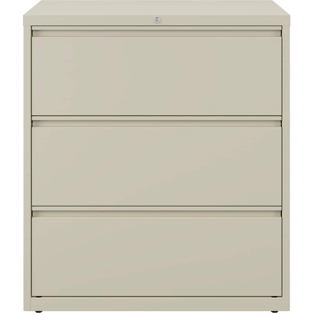 File Cabinets & Accessories; File Cabinet Type: Horizontal; Color: Light Gray; Material: Steel; Number Of Drawers: 3.000