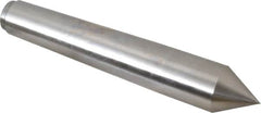 Riten - 1-1/2" Head Diam, Hardened Tool Steel Standard Point Solid Dead Center - Jarno 12 Taper, 1-1/2" Point Diam, 2-1/4" Point Length, 9" OAL - A1 Tooling