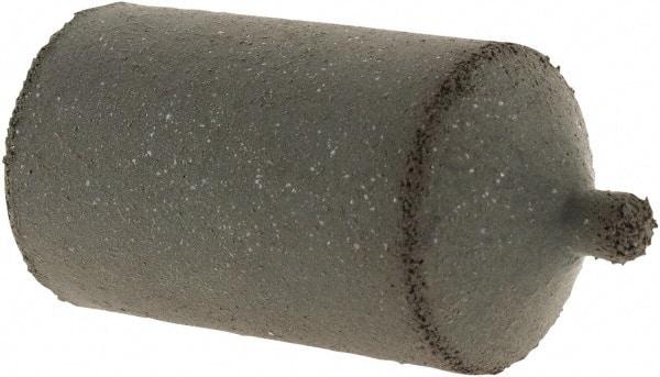 Cratex - 1" Max Diam x 1-3/4" Long, Cone, Rubberized Point - Coarse Grade, Silicon Carbide, 1/4" Arbor Hole, Unmounted - A1 Tooling