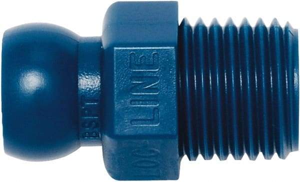 Loc-Line - 1/4" Hose ID, Male to Female Coolant Hose Connector - 1/4" BSPT, For Loc-Line Modular Hose Systems - A1 Tooling