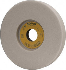 Norton - 7" Diam x 1-1/4" Hole x 1" Thick, K Hardness, 46 Grit Surface Grinding Wheel - Aluminum Oxide, Type 5, Coarse Grade, 3,600 Max RPM, Vitrified Bond, One-Side Recess - A1 Tooling