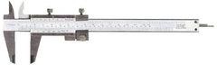 Fowler - 0 to 8" Stainless Steel Vernier Caliper - 0.02mm Graduation, 1.9" Jaw Depth, 0.0015" Accuracy, Includes Depth, Inside Diameter, Outside Diameter, Step - A1 Tooling