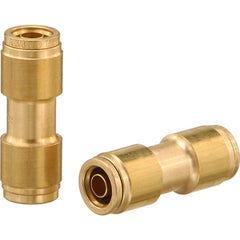 Metal Push-To-Connect Tube Fittings; Fitting Type: UNION TUBE; Connection Type: Push-to-Connect; Material: Brass; Tube Outside Diameter: 5/8; Fitting Shape: Straight; Maximum Working Pressure (Psi - 3 Decimals): 250.000; Overall Length (mm): 47.6000; Stan