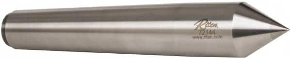 Riten - 1-3/4" Head Diam, Carbide-Tipped Steel Standard Point Solid Dead Center - Jarno 14 Taper, 1-3/4" Point Diam, 3" Point Length, 10-1/2" OAL - A1 Tooling