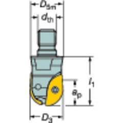 RA216-19T10 Coromant Ball Nose Endmill Exchangeable Head - A1 Tooling