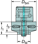 C63910240040 CAPTO ADAPTER - A1 Tooling