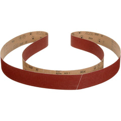 Abrasive Belts; Abrasive Material: Aluminum Oxide; Belt Width (Inch): 3; Overall Length (Decimal Inch): 132.0000; Grit: 220; Abrasive Type: Coated; Backing Material: Polyester; Cloth; Backing Weight: XF Weight