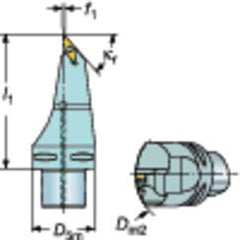 C5-SVMBL-00115-16 Capto® and SL Turning Holder - A1 Tooling