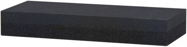 Norton - 5" Long x 2" Wide x 3/4" Thick, Silicon Carbide Sharpening Stone - Rectangle, Coarse, Fine Grade - A1 Tooling