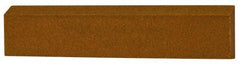 Norton - 4-1/2" Long x 1" Wide x 5/16" Thick, Aluminum Oxide Sharpening Stone - Rectangle, Medium Grade - A1 Tooling