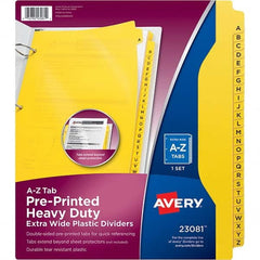 AVERY - Tabs, Indexes & Dividers Indexes & Divider Type: Preprinted Tab Dividers Size: 8 1/2 x 11 - A1 Tooling