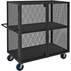 Durham - 2,000 Lb Capacity 2-Shelf Security Mesh Truck - A1 Tooling