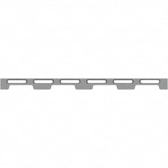 Phillips Precision - Laser Etching Fixture Rails & End Caps Type: Docking Rail Length (mm): 720.00 - A1 Tooling