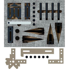 Phillips Precision - CMM Clamps Stud Thread Size: M6 Stud Length (Decimal Inch): 12 - A1 Tooling