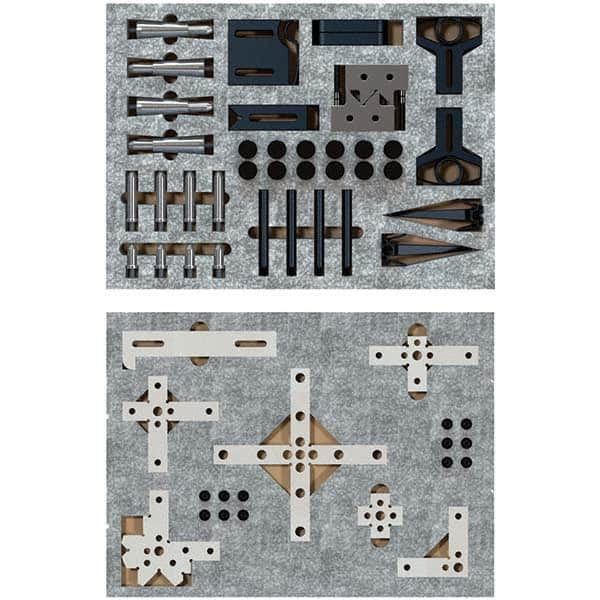 Phillips Precision - CMM Clamps Stud Thread Size: M6 Stud Length (Decimal Inch): 20 - A1 Tooling