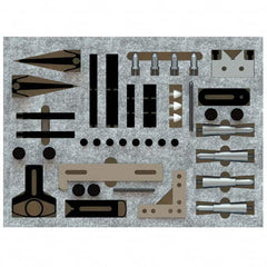 Phillips Precision - CMM Clamps Stud Thread Size: M6 Stud Length (Decimal Inch): 20 - A1 Tooling