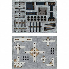 Phillips Precision - CMM Clamps Stud Thread Size: 1/4-20 Stud Length (Decimal Inch): 20 - A1 Tooling