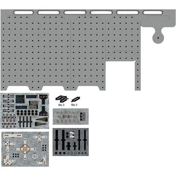 Phillips Precision - CMM Fixtures Type: Fixture Kits & Sets Plate Design: Magnetic - A1 Tooling