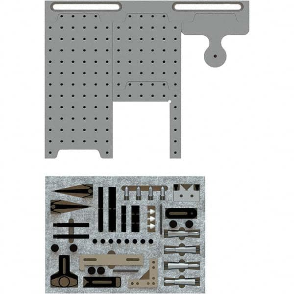 Phillips Precision - CMM Fixtures Type: Fixture Kits & Sets Plate Design: Magnetic - A1 Tooling