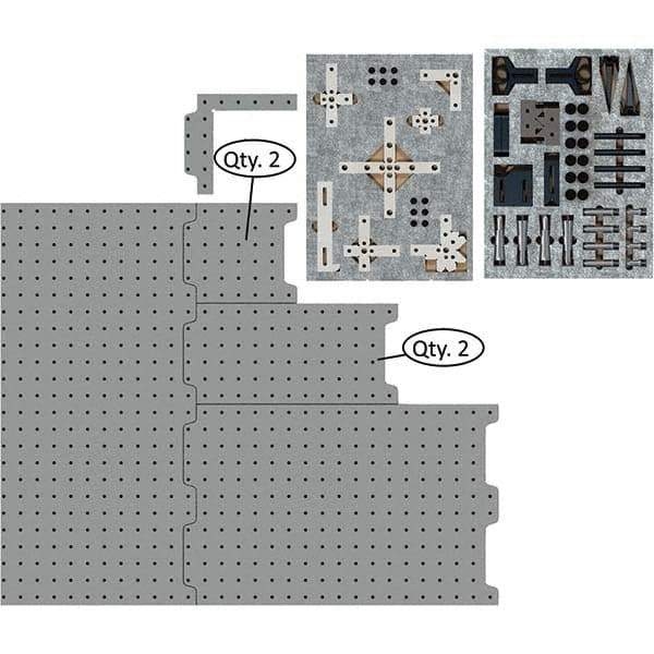 Phillips Precision - CMM Fixtures Type: Fixture Kits & Sets Plate Design: Magnetic - A1 Tooling