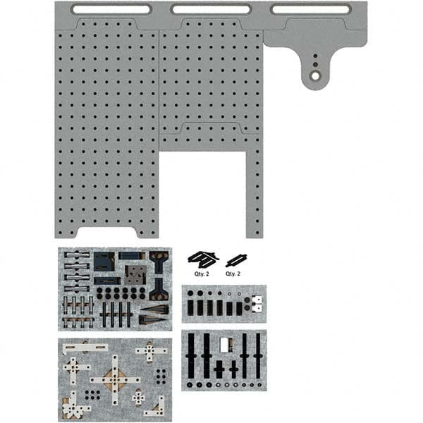 Phillips Precision - CMM Fixtures Type: Fixture Kits & Sets Plate Design: Magnetic - A1 Tooling