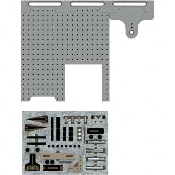 Phillips Precision - CMM Fixtures Type: Fixture Kits & Sets Plate Design: Magnetic - A1 Tooling