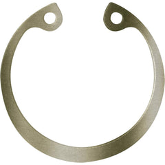 Internal Retaining Rings; Ring Type: HO Style; Groove Diameter: 2.584; Bore Diameter (Decimal Inch): 2.4400; Groove Diameter Tolerance: +0.006/-0.006; Free Diameter: 2.702; Free Outside Diameter: 0; Material: Spring Steel; Groove Width (Decimal Inch): 0.0