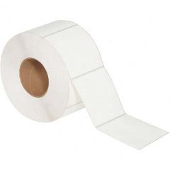 Value Collection - Pack of 4 Rolls, 1,500 Labels per Roll, 4" x 4" White Matte Coated Facestock Thermal Labels - A1 Tooling