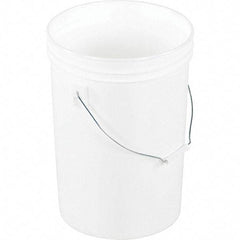 Vestil - Buckets & Pails Capacity: 6 Gal Body Material: Plastic - A1 Tooling