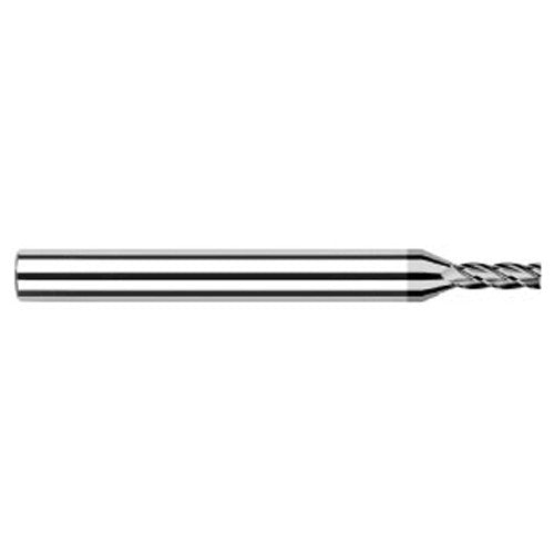 Diamond End Mills for Non-Ferrous Materials - CVD Diamond - 0.0310″ (1/32″) Cutter Diameter × 0.1560″ (5/32″) Length of Cut Carbide Square End Mill, 4 Flutes, CVD Diamond Coated - Exact Industrial Supply