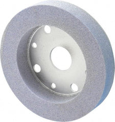 Norton - 6" Diam, 1-1/4" Hole Size, 1" Overall Thickness, 60 Grit, Type 2 Tool & Cutter Grinding Wheel - Medium Grade, Aluminum Oxide, J Hardness, Vitrified Bond, 3,600 RPM - A1 Tooling