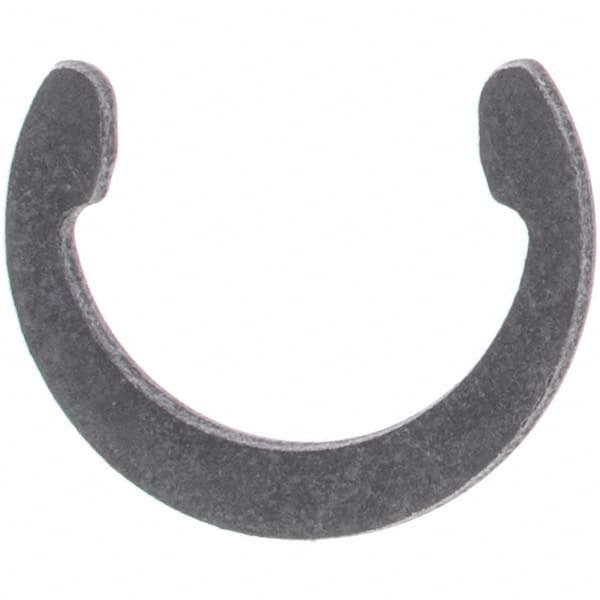 Rotor Clip - 5/8" Shaft Diam, 0.563" Groove Diam, Spring Steel External C Style Retaining Ring - A1 Tooling