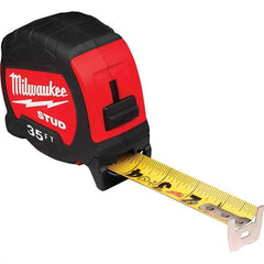 Milwaukee Tool - 35' x 1-5/16" Yellow/Black Blade Tape Measure - A1 Tooling